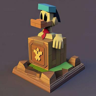 3D model Disney Crossy Road game (STL)